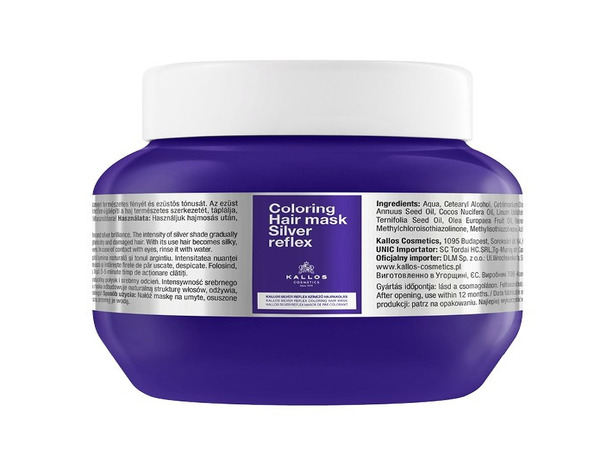 Kallos Silver Reflex Sznez hajpakols 275 ml