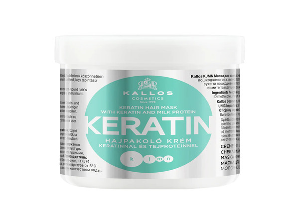 KJMN Keratin Hajpakol Krm keratinnal s tejproteinnel 500 ml