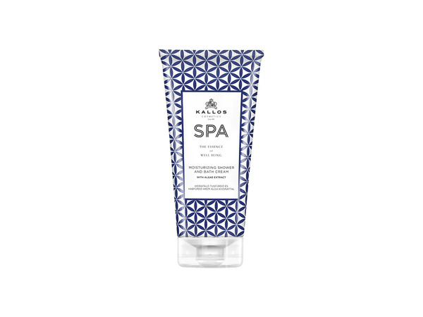 Kallos Spa Hidratáló Tusfürdő és Habfürdő Krém Alga kivonattal 200 ml